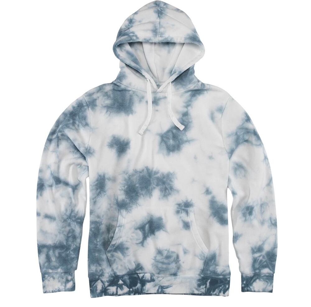Paperbacks Cloud Tie Dye Hoodie Pullover 100% Cotton Hand Dyed Sz XXL NWT